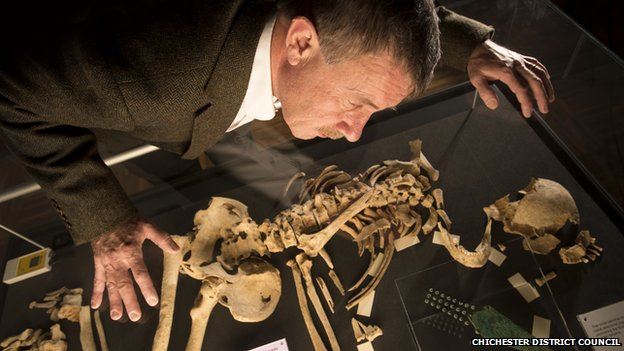 Skeleton and His Dagger Yield a Tale 4.2K Years Old