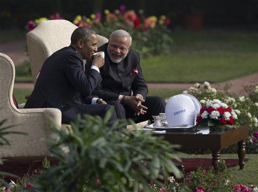 Obama in India: Nukes, Namaste, Climate Change