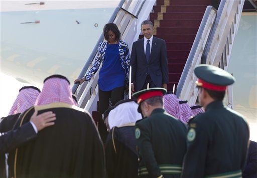 Saudis Grumble About 'Immodest' Michelle Obama