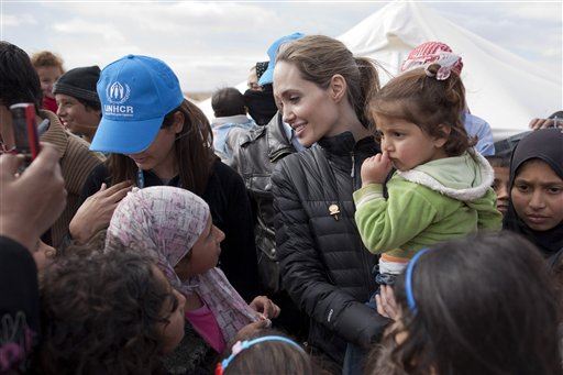 Angelina Jolie: We Must Help Syria, Iraq Refugees