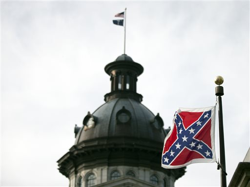 SC's Confederate Flag Comes Down at 10am