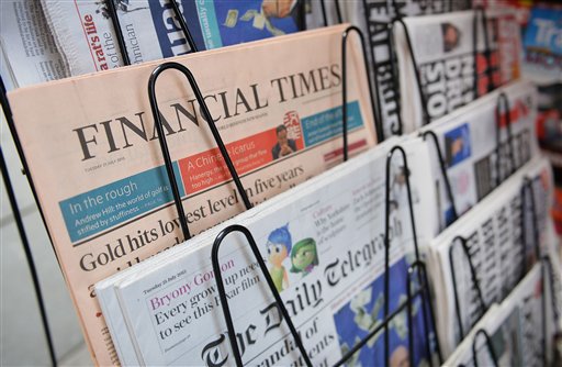 Nikkei Buying Financial Times for $1.3B