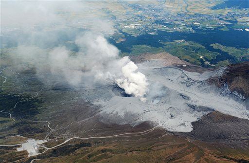 Japanese Volcano Blows Its Lid