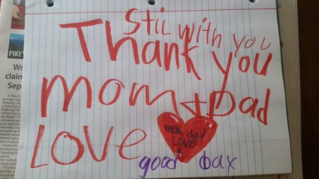 Mom Finds Poignant Note From Her Dead 6-Year-Old