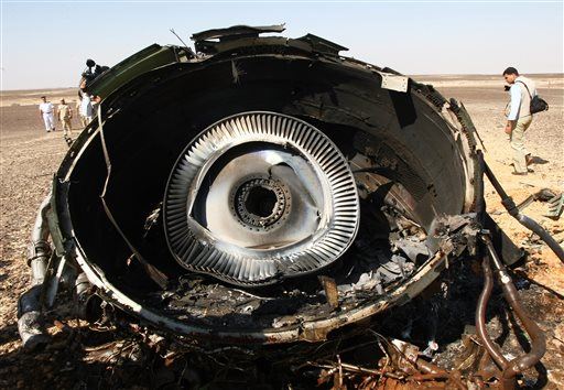 US Satellite Saw 'Heat Flash' Before Egypt Crash