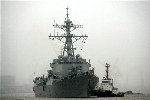 US Will Sail Near China Islands 8 Times a Year