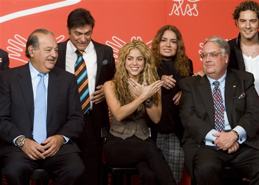 Shakira Shakes Cash Loose for Charity