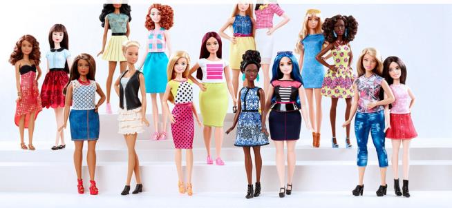 Barbie Gets 3 New Body Types