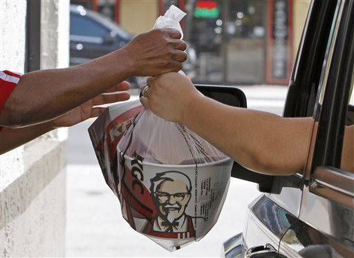 Man Drives Hundreds of Miles for KFC, and Love