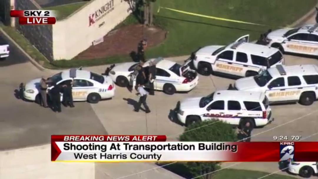 retaliatory murder suicide at office building in katy texas knight transportation terminal
