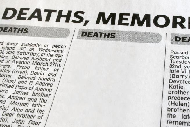 Man Writes Own Obituary, Bans Family From Funeral