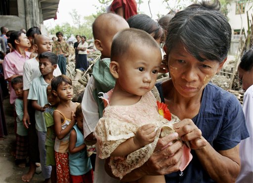 Burma Relief Effort Belies Need