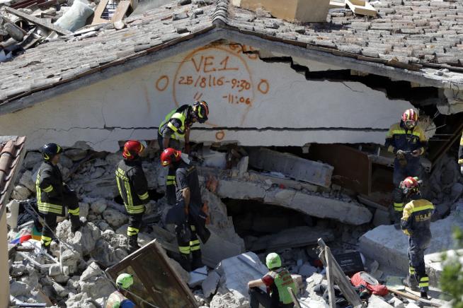 Italy Death Toll Nears That of 2009 L'Aquila Earthquake