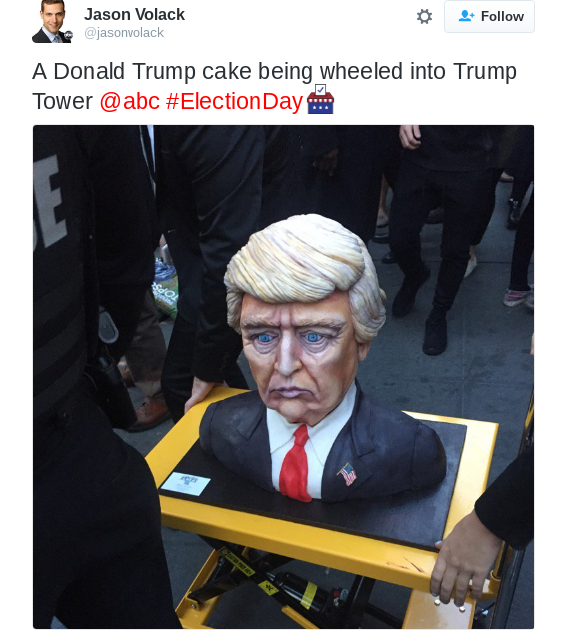 Trump Cake Is Frosting on Election for Internet Memes