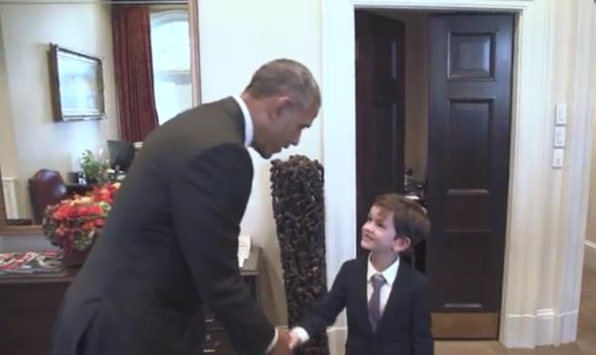 Obama Meets His 6-Year-Old Viral Pen Pal