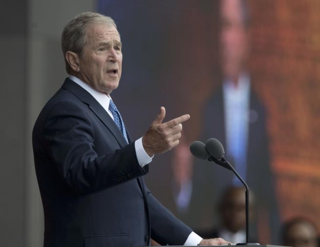 Bush Defends 'Indispensible' Media
