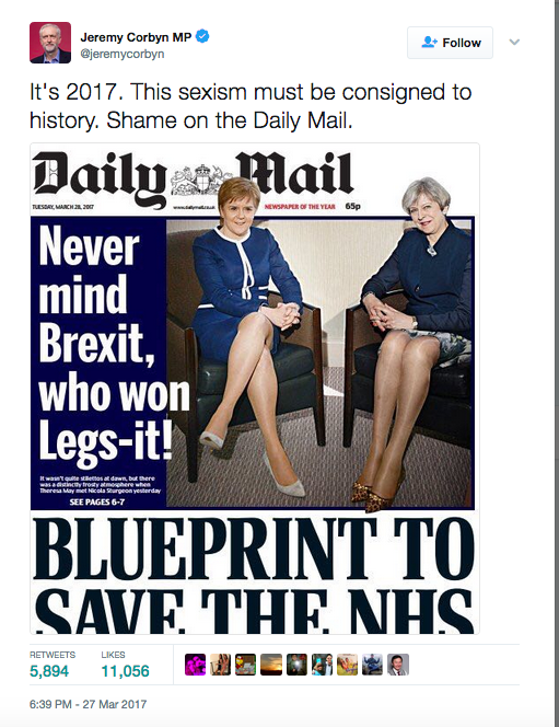 UK Tabloid's Brexit Cover Is Being Ripped as Sexist