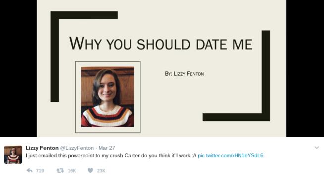 Girl Creates PowerPoint Presentation to Win Over Boy