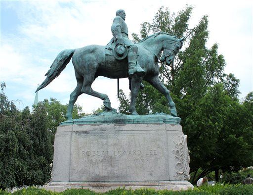 Alt-Right Torch-Wielders Protest at Robert E. Lee Statue