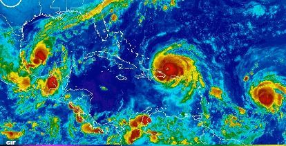 3 Hurricanes Could Make Landfall on the Same Day