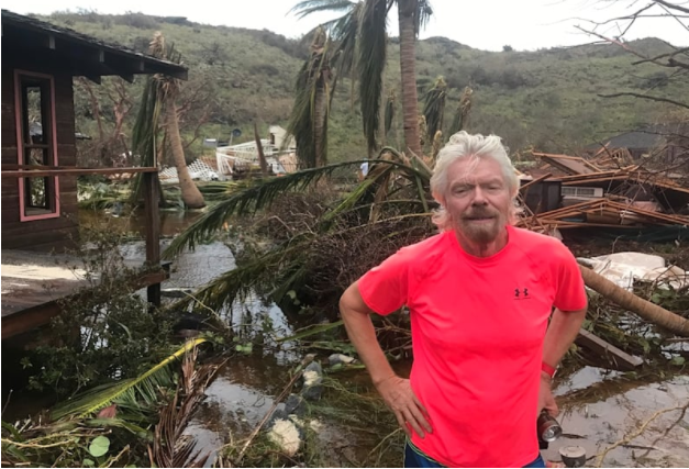 Richard Branson Makes Post-Irma Plea