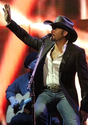 Tim McGraw's His Own Bouncer