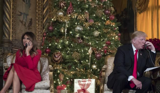 Trump Becomes Santa Tracker in Chief
