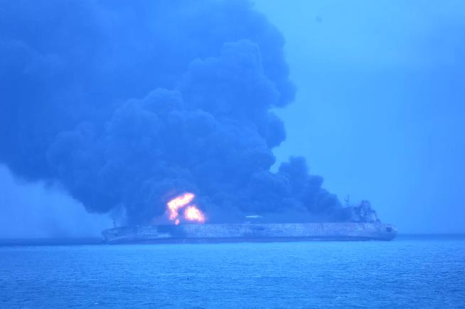 32 Missing After Iranian Tanker Collides With Freighter