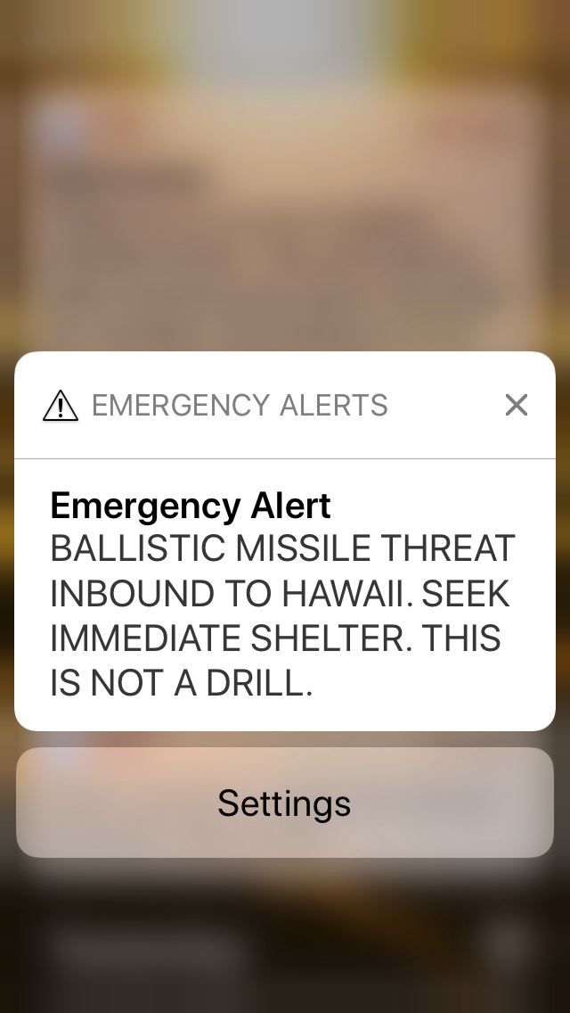 Hawaii's Missile Scare: 'The System Failed Miserably'