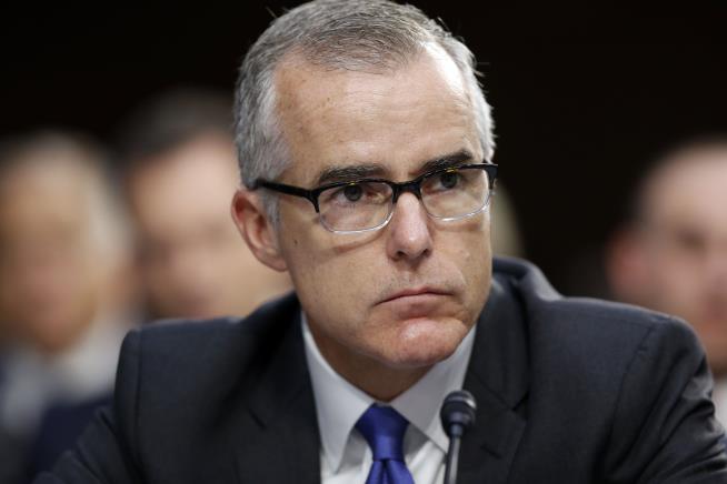Democrat's Offer May Allow Fired McCabe to Keep Pension
