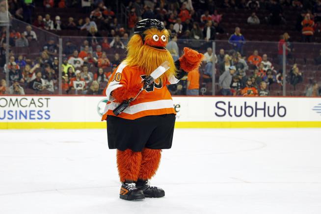 Flyers Introduce Bizarre New Mascot