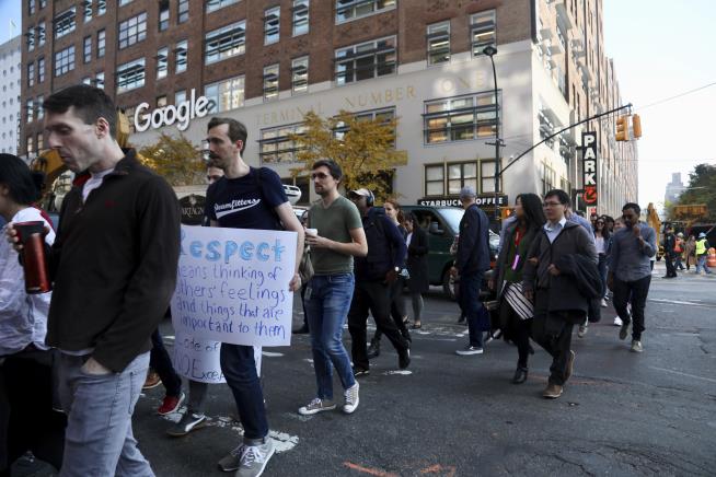 Google Employees Stage Worldwide Walk-Off