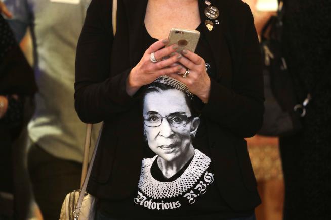 RBG Out of Hospital and 'Doing Great'