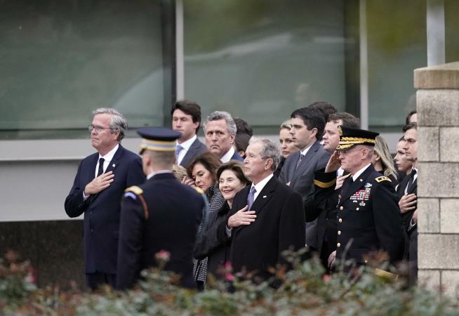 Bush Buried After Private Graveside Service