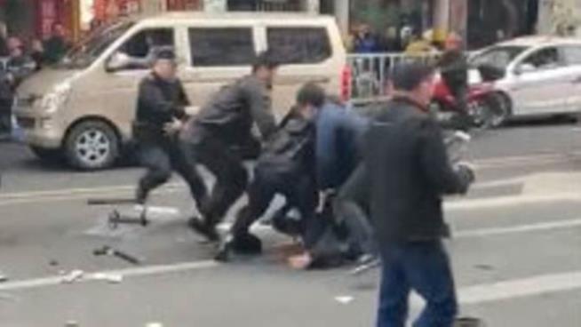 Bus Hijacker Plows Into Pedestrian Crowd