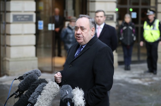 Scotland's papers: Salmond charged with two attempted rapes