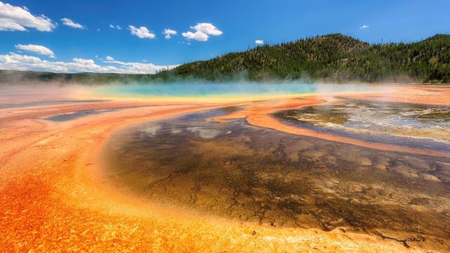 Man Severely Burned After Fall Into Old Faithful Thermal Pool