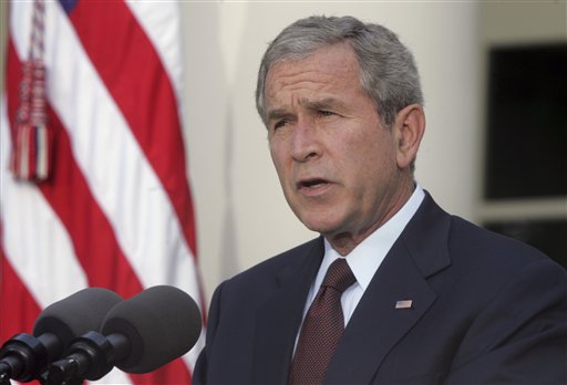 Bush Warns Russia to Pull Back in Georgia