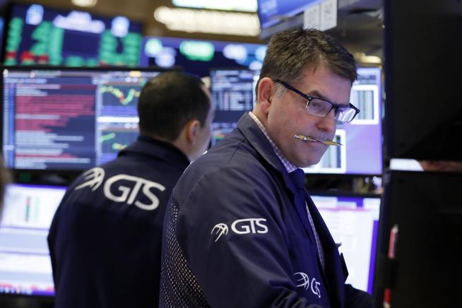 Wobbly Day of Trading Ends With Modest Gains