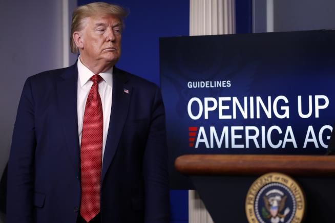 Trump Outlines Gradual Reopening