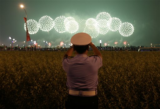 China Wraps Up Olympic Idyll