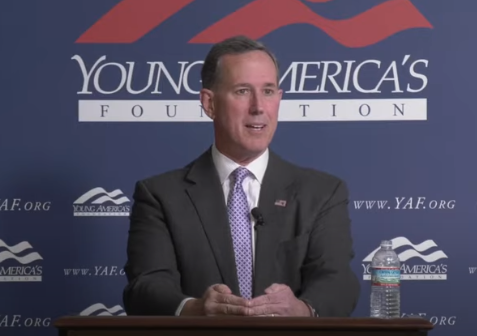 Santorum: 'There Was Nothing Here' When Settlers Arrived