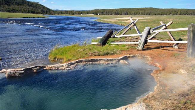 Woman Rushes After Dog Into Yellowstone Hot Spring