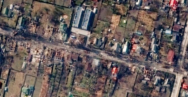 Russia Claims Bucha Bodies Are a Hoax. Satellite Images Say Otherwise
