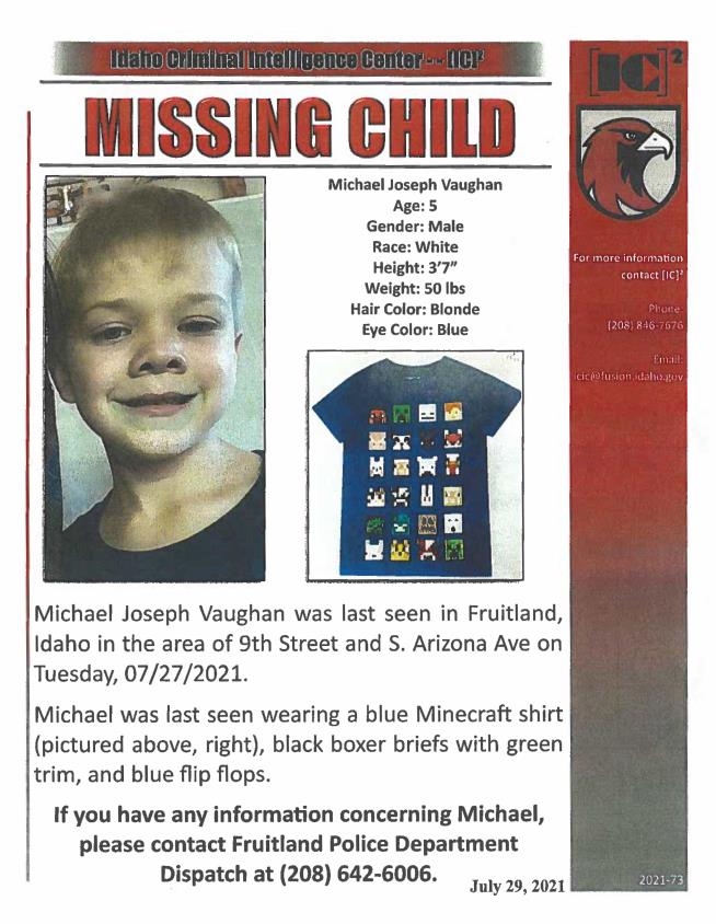 Neighbor Arrested in Disappearance of Boy, 5