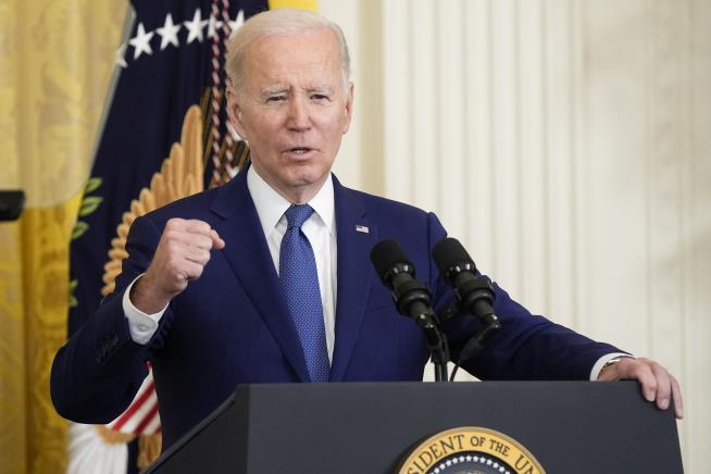 Approval Rating Nears Biden's Low Point