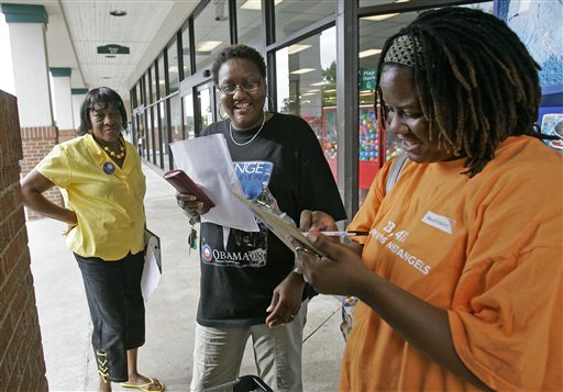 Black Voters Hitting Polls Early
