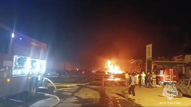 Massive Explosion at Russian Gas Station Kills 35