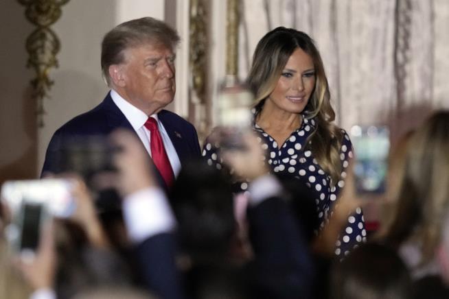 Trump Gives Answer to 'Where's Melania?'