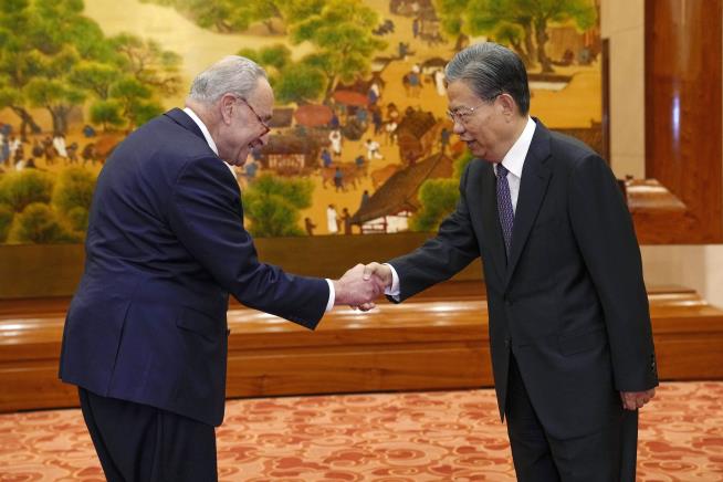 Schumer Meets With China's Xi